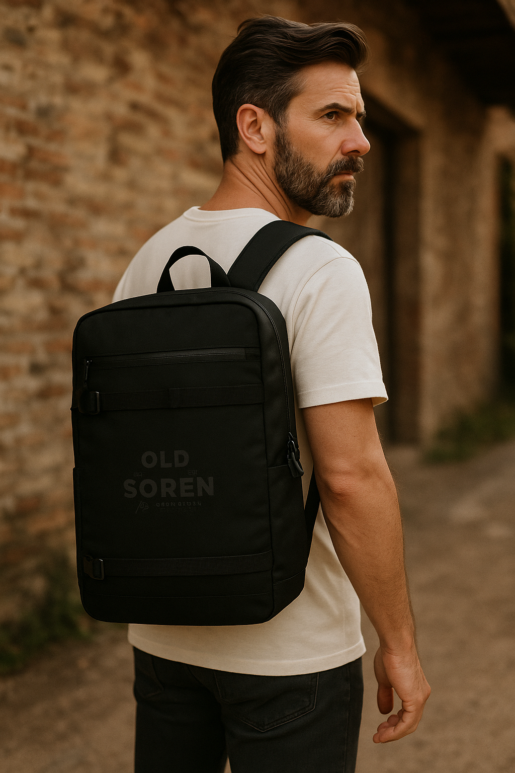 Cafe Racer Strap Backpack