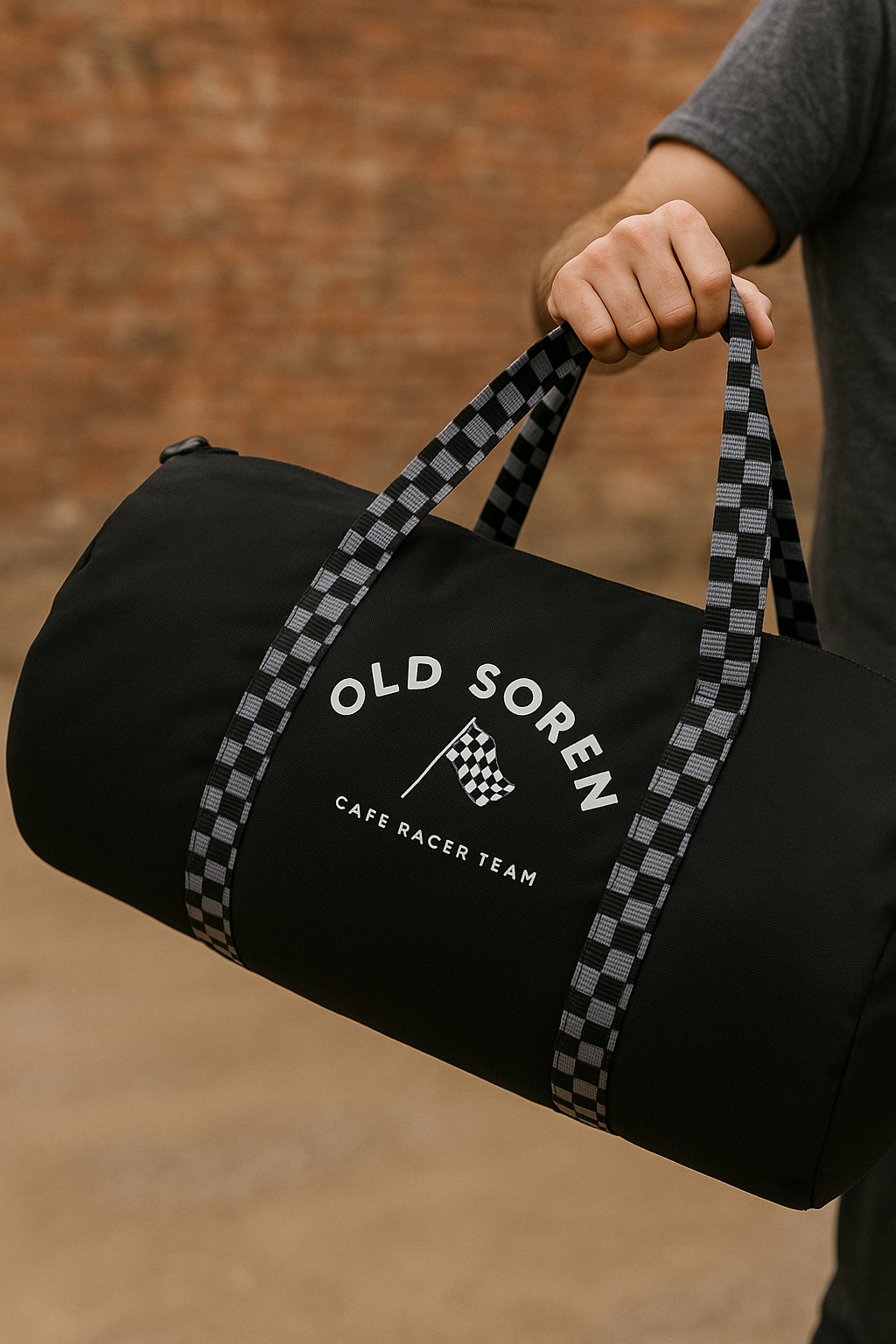 Cafe Racer Day Trip Duffle Check