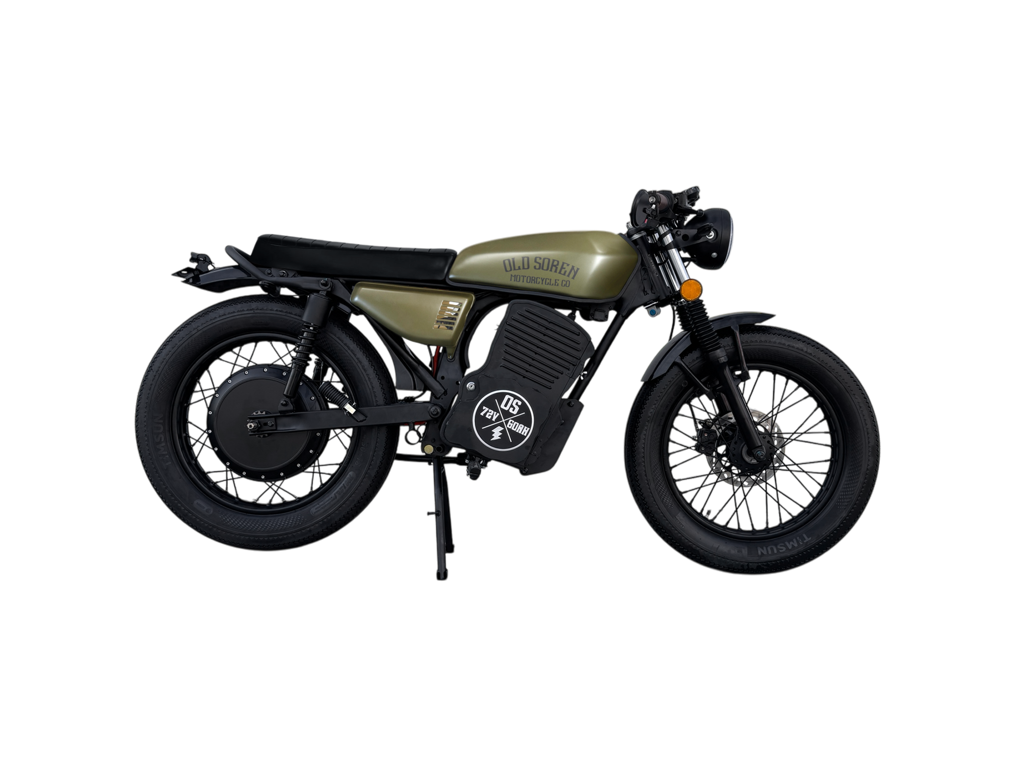 Old Soren Electric Café Racer Moped – Vintage Style, Modern